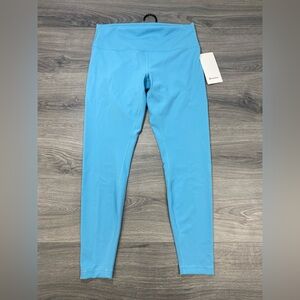 Lululemon Wunder Train HR Tight 28” LW5EOLS Sz 14 New With Tags Washed Blue